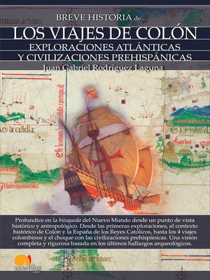 cover image of Breve historia de los viajes de Colón